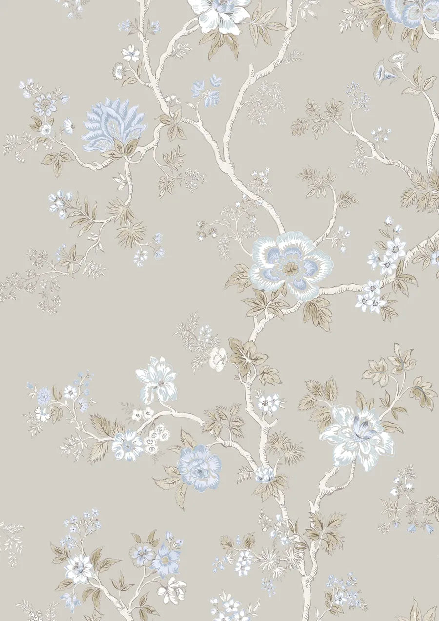 Lewis & Wood Indienne Wisteria Made to Measure Curtains – close-up