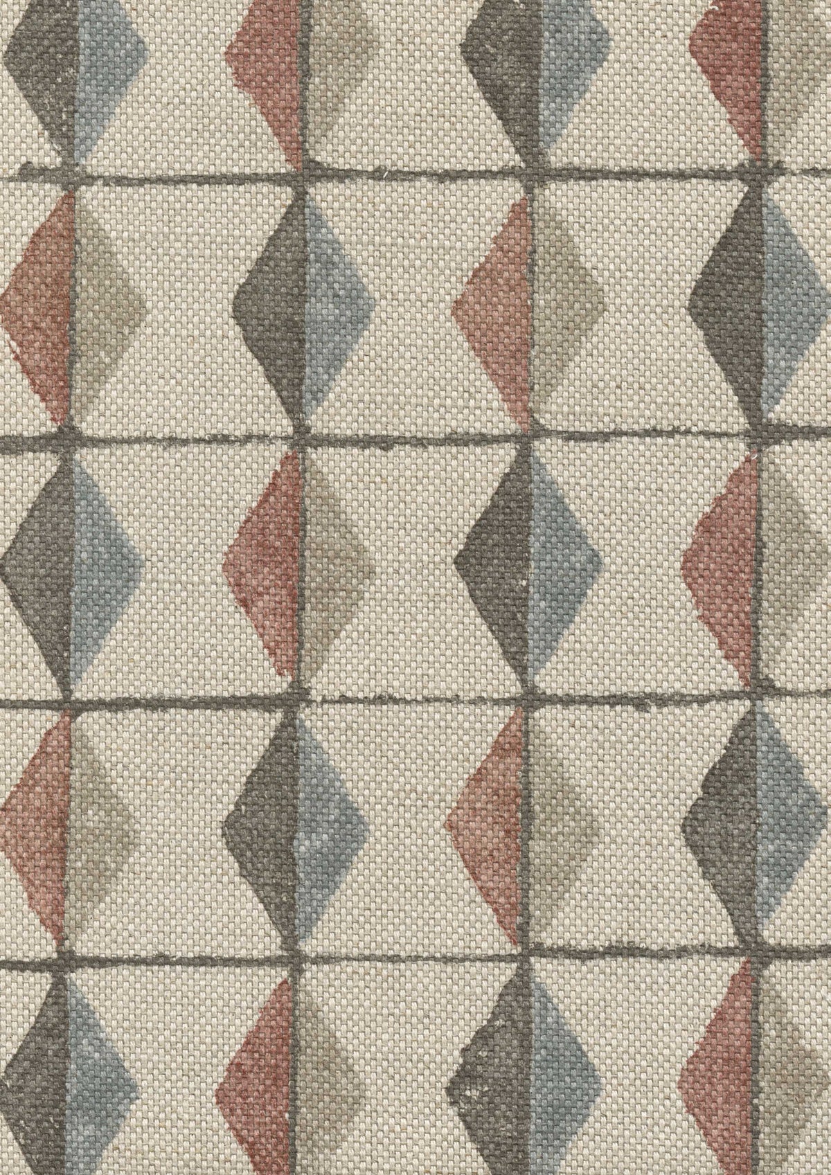 Lewis & Wood Jacko Navajo Made to Measure Roman Blinds – fabric detail