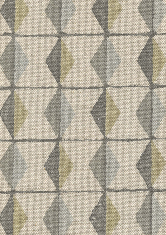 Lewis & Wood Jacko Savannah Made to Measure Roman Blinds – fabric detail