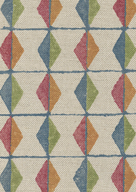 Lewis & Wood Jacko Tutti Frutti Made to Measure Roman Blinds – fabric detail