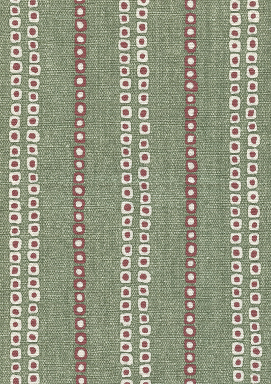 Lewis & Wood Jakarta Cactus Berry Made to Measure Roman Blinds – fabric detail