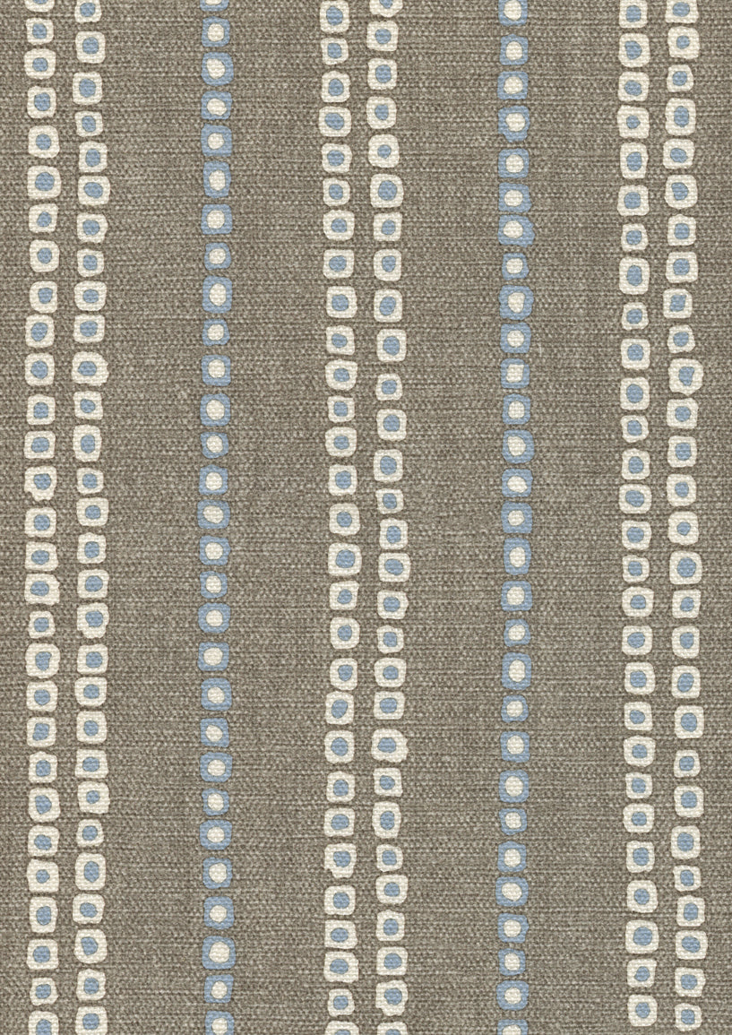 Lewis & Wood Jakarta Cocoa Sky Made to Measure Roman Blinds – fabric detail