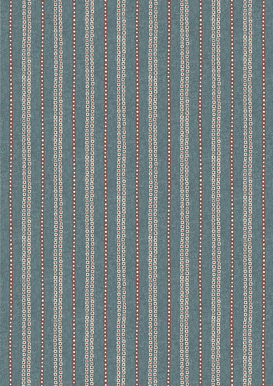 Lewis & Wood Jakarta Marmara Garnet Made to Measure Roman Blinds – close-up