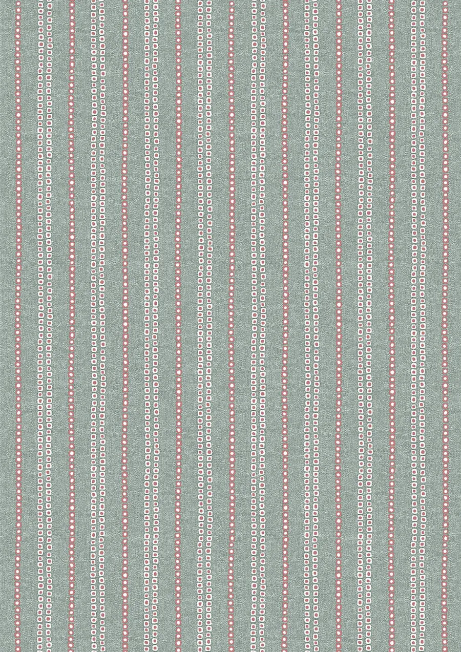 Lewis & Wood Jakarta Sage Rose Made to Measure Curtains – close-up