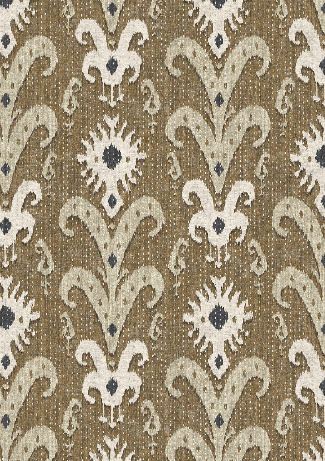 Lewis & Wood Kanthakat Black Bronze Made to Measure Roman Blinds – close-up