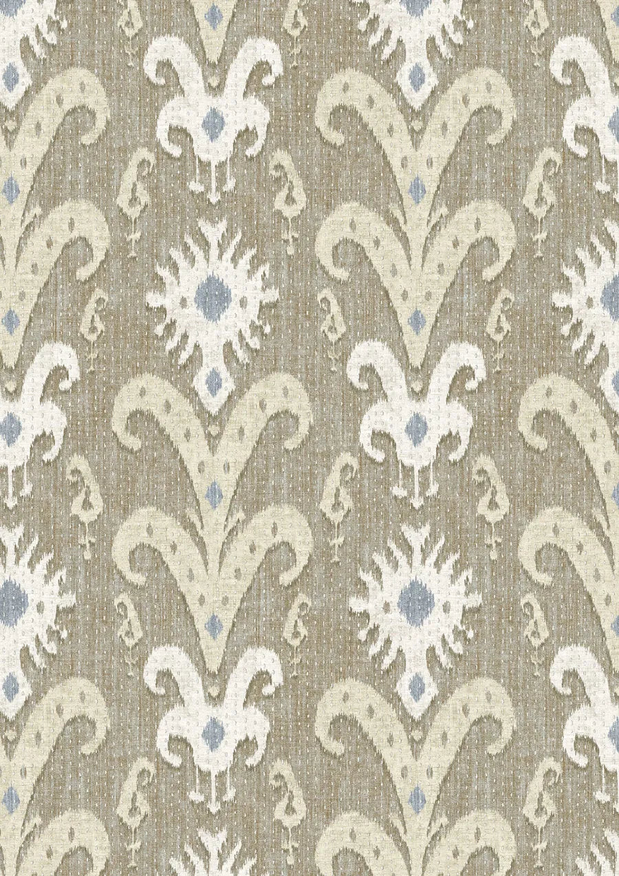 Lewis & Wood Kanthakat Honey Dove Made to Measure Roman Blinds – close-up