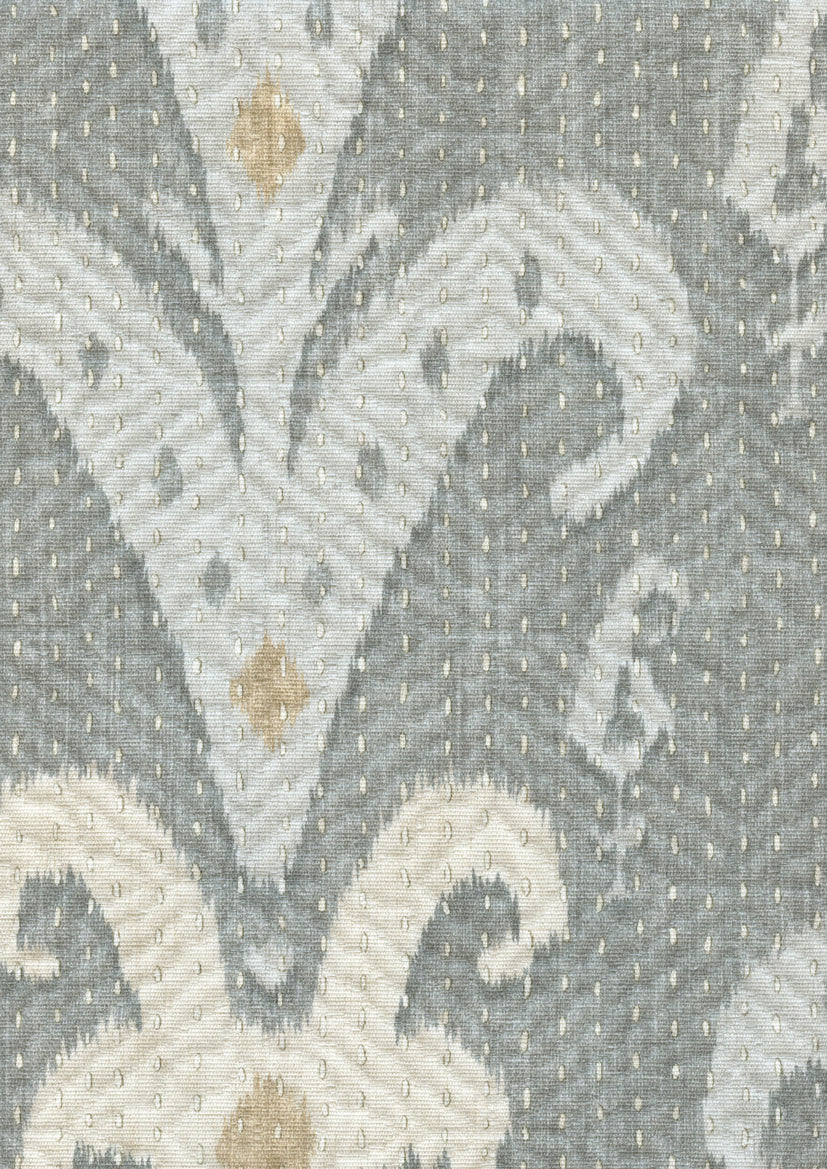 Lewis & Wood Kanthakat Smoky Buff Made to Measure Curtains – fabric detail