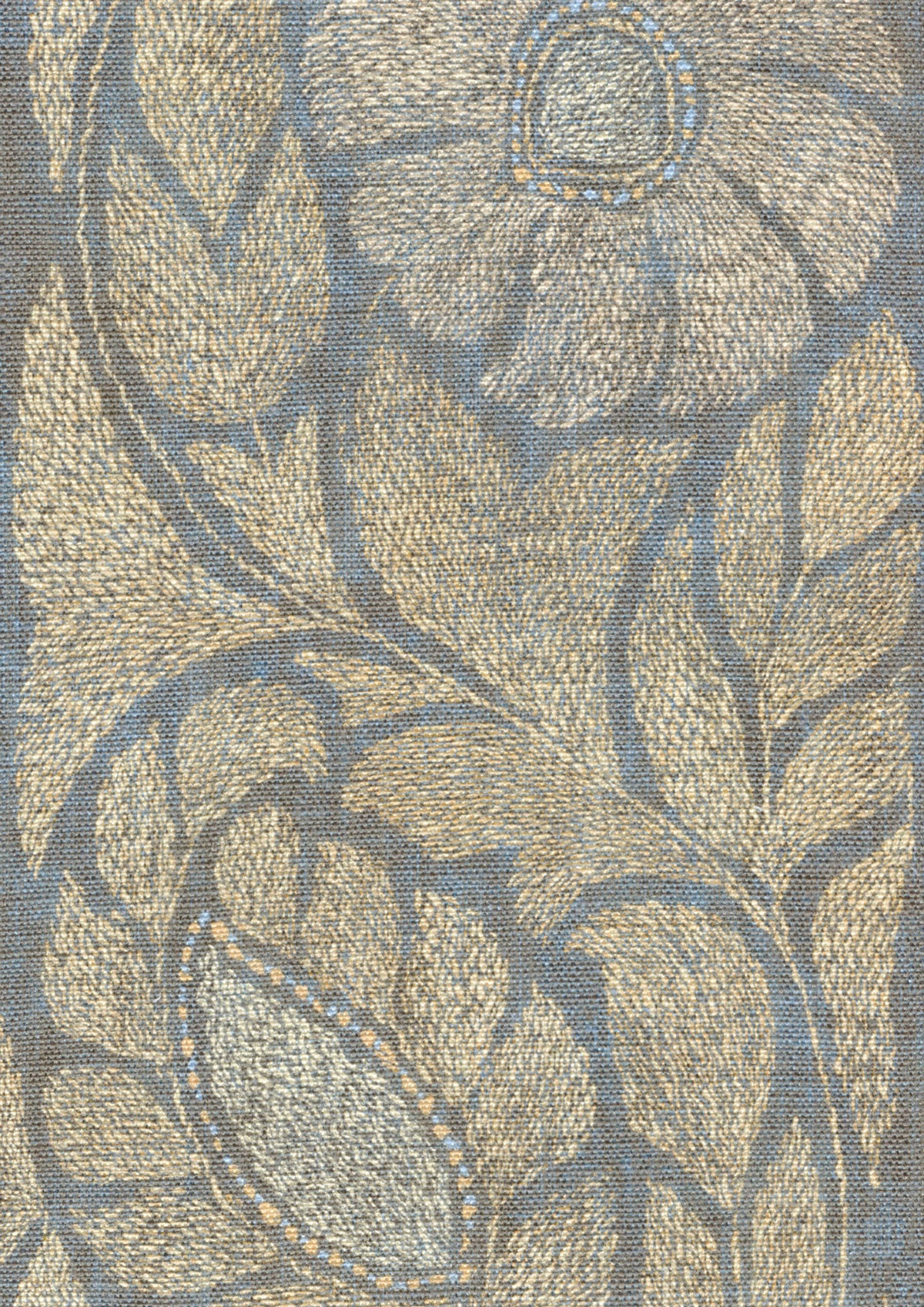 Lewis & Wood Kashmiri Lavender Made to Measure Curtains – fabric detail