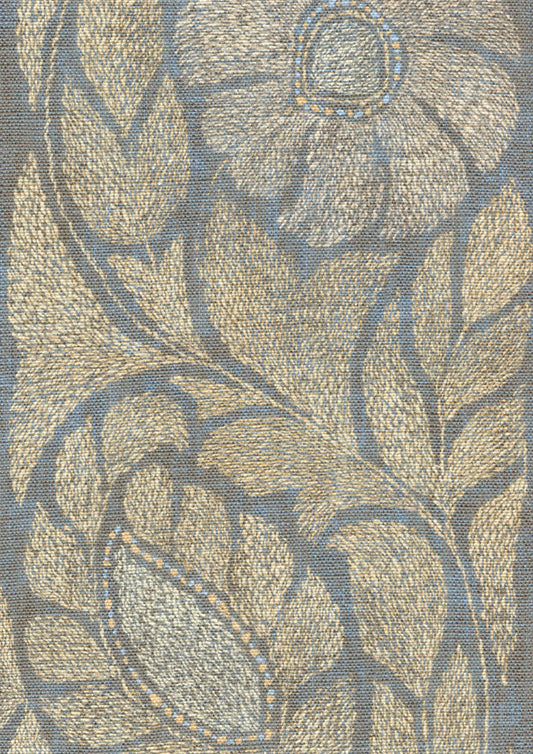 Lewis & Wood Kashmiri Lavender Made to Measure Roman Blinds – fabric detail