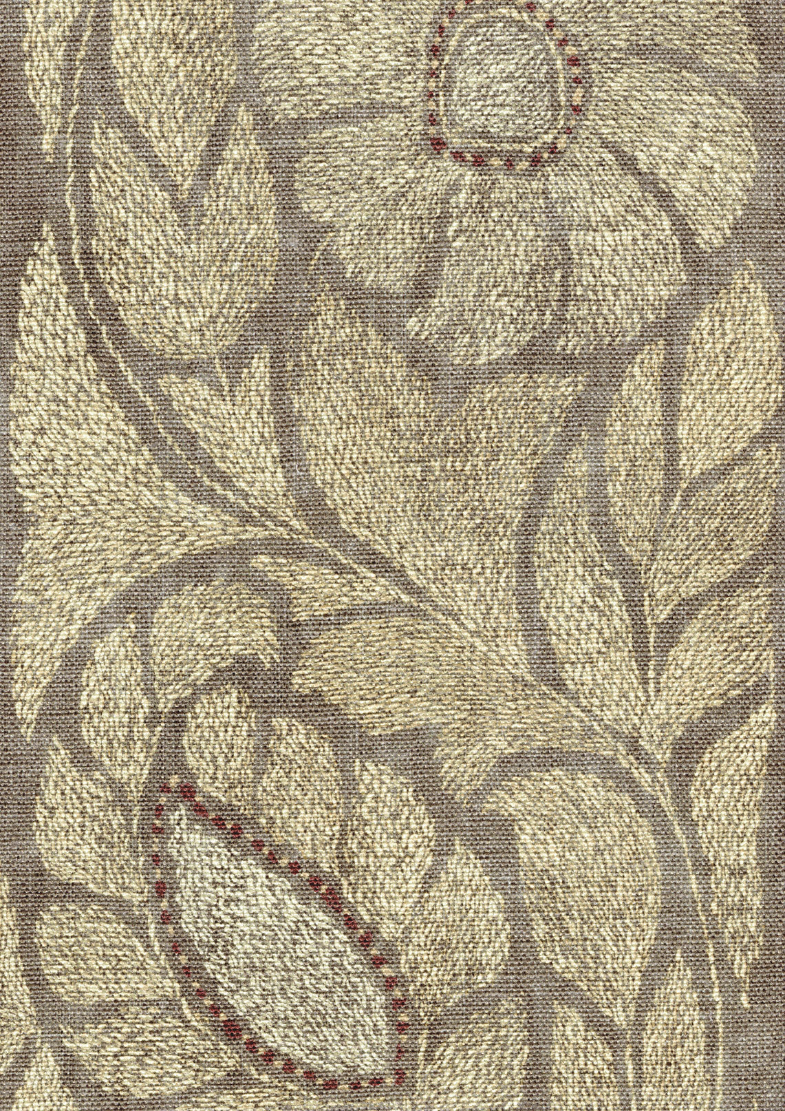 Lewis & Wood Kashmiri Pumice Gilt Made to Measure Roman Blinds – fabric detail