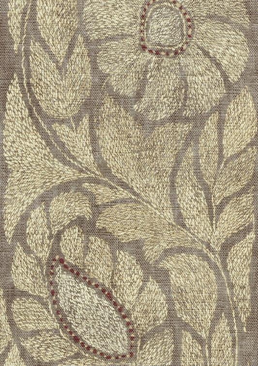 Lewis & Wood Kashmiri Pumice Gilt Made to Measure Roman Blinds – fabric detail