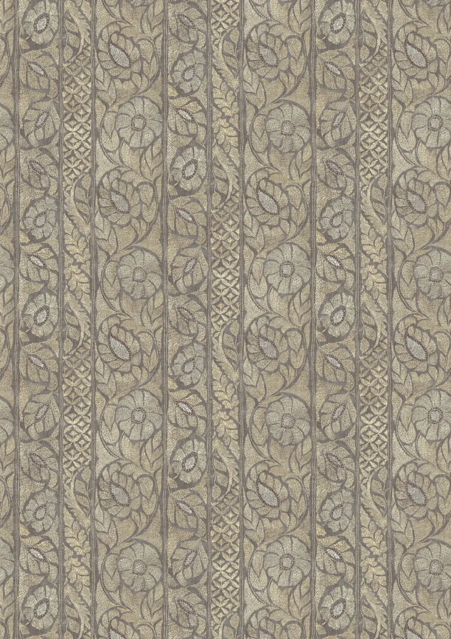 Lewis & Wood Kashmiri Pumice Gilt Made to Measure Roman Blinds – full width