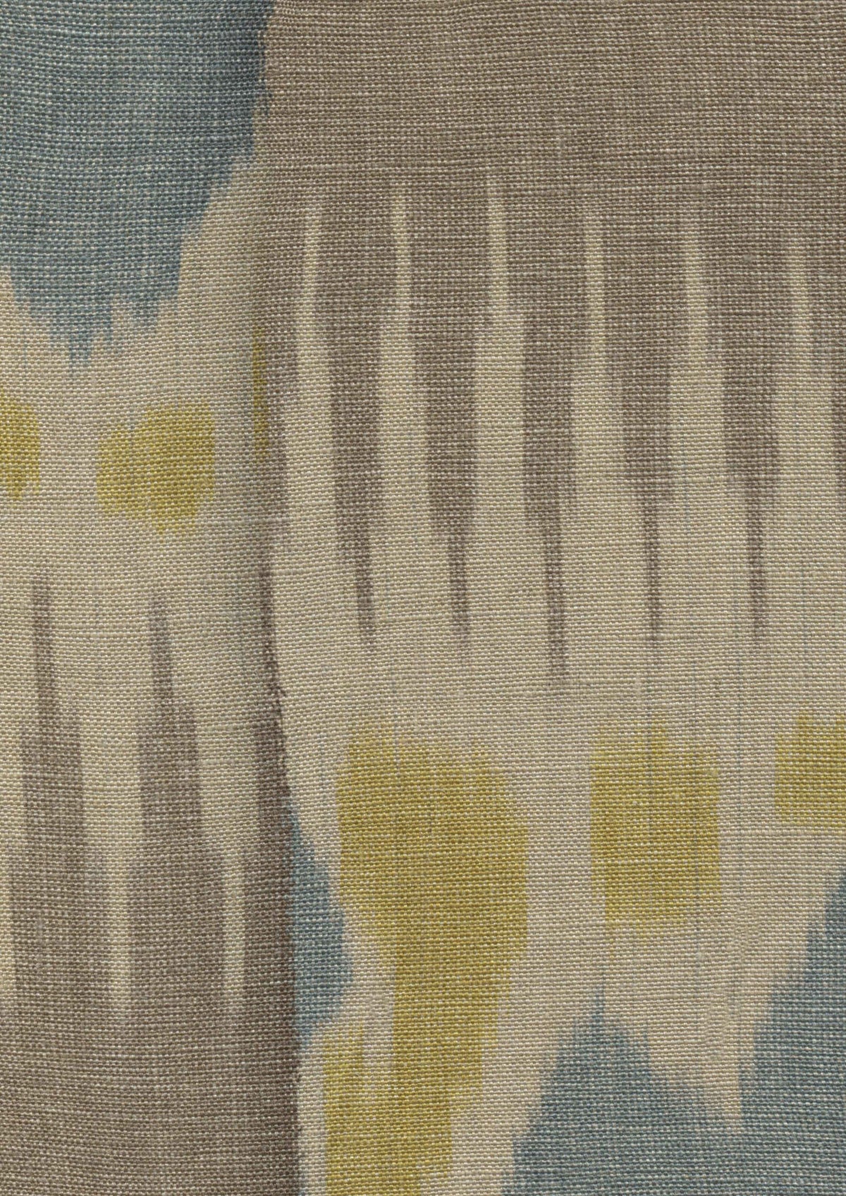 Lewis & Wood Kimono Saffron Sea Made to Measure Roman Blinds – fabric detail