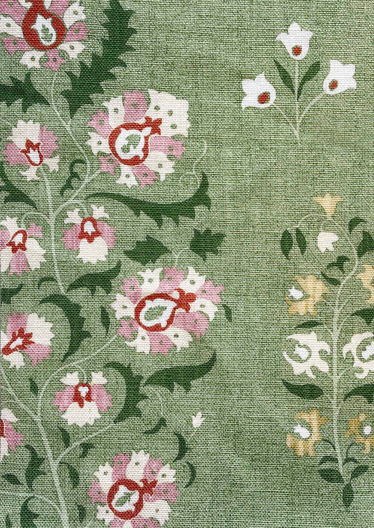 Lewis & Wood Lara Meadow Made to Measure Curtains – fabric detail