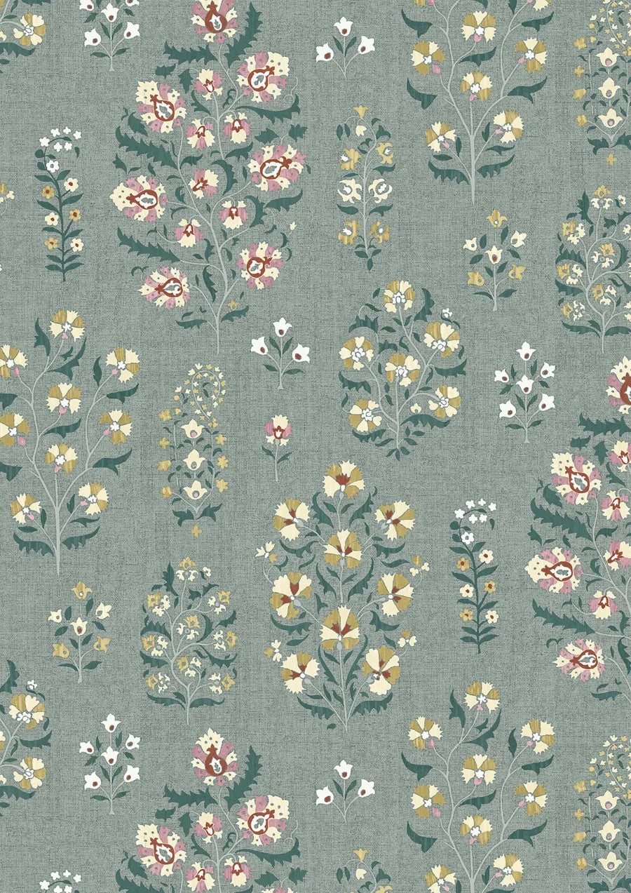 Lewis & Wood Lara Sea Pinks Made to Measure Curtains – close-up