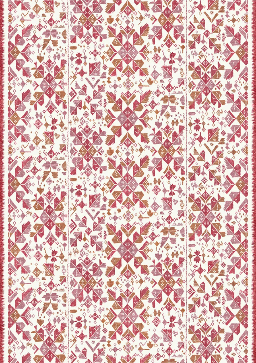 Lewis & Wood Metaxa Pomegranate Made to Measure Curtains – full width