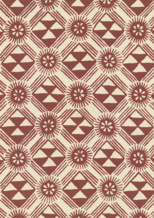 Lewis & Wood Monochrome Mulberry Made to Measure Roman Blinds – fabric detail