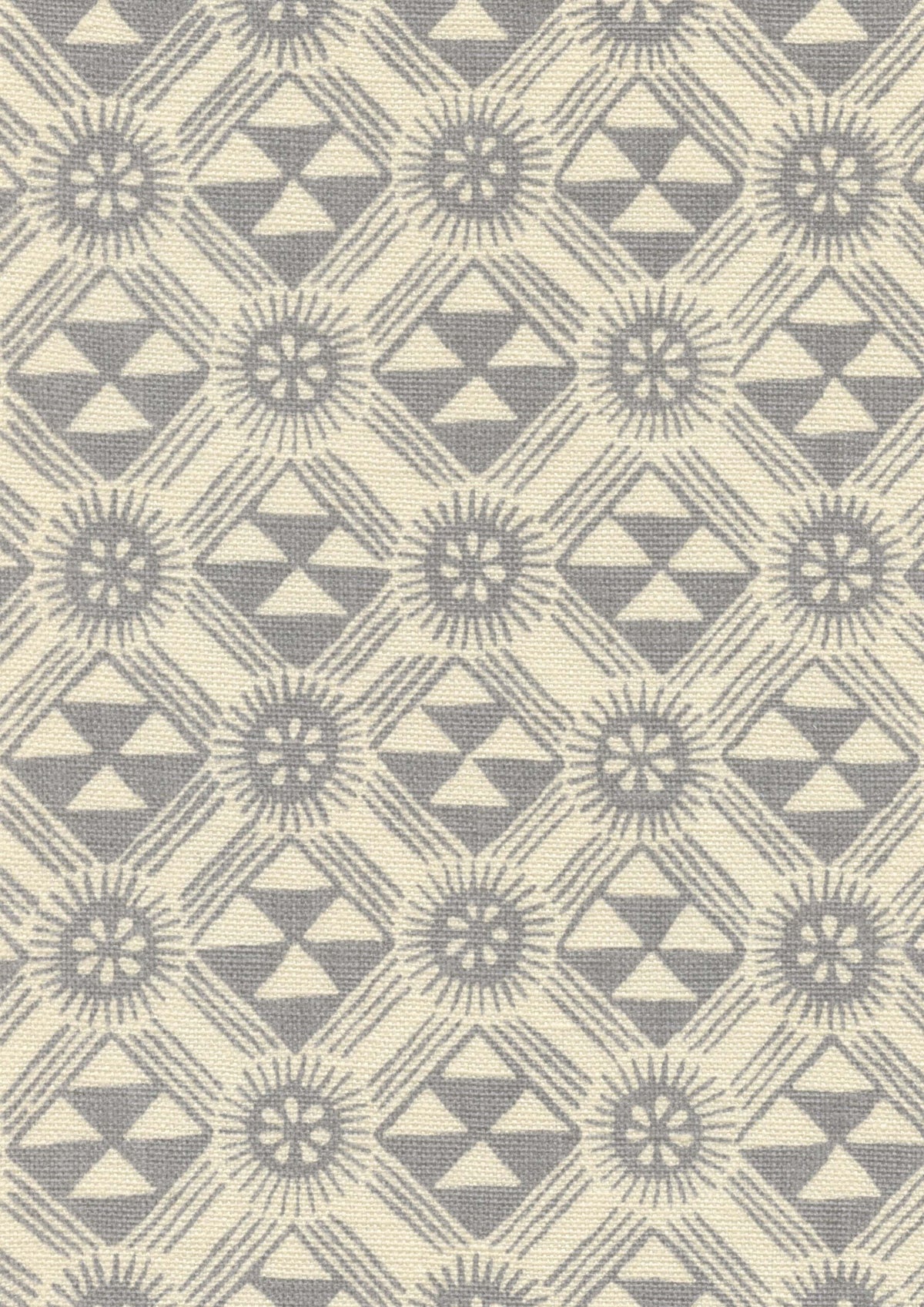 Lewis & Wood Monochrome North Light Made to Measure Roman Blinds – fabric detail