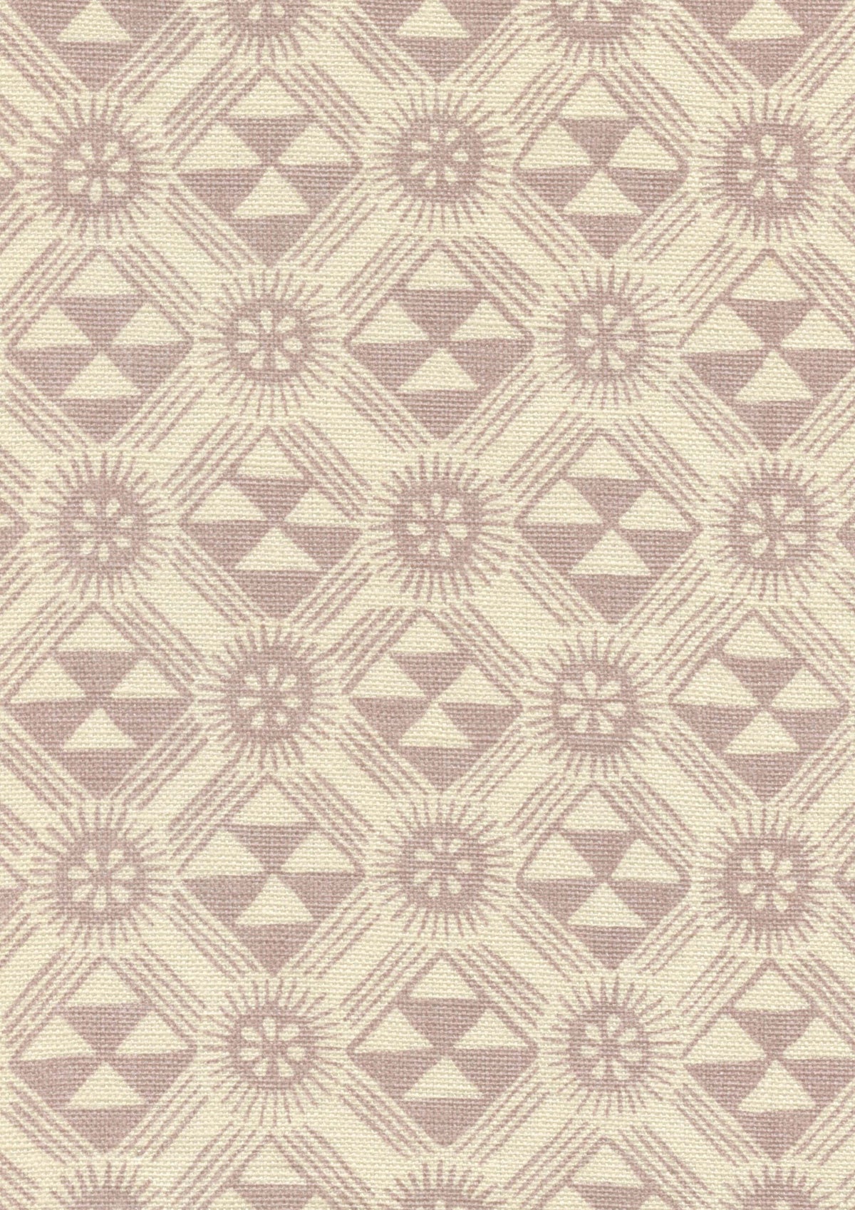 Lewis & Wood Monochrome Rose Made to Measure Roman Blinds – fabric detail