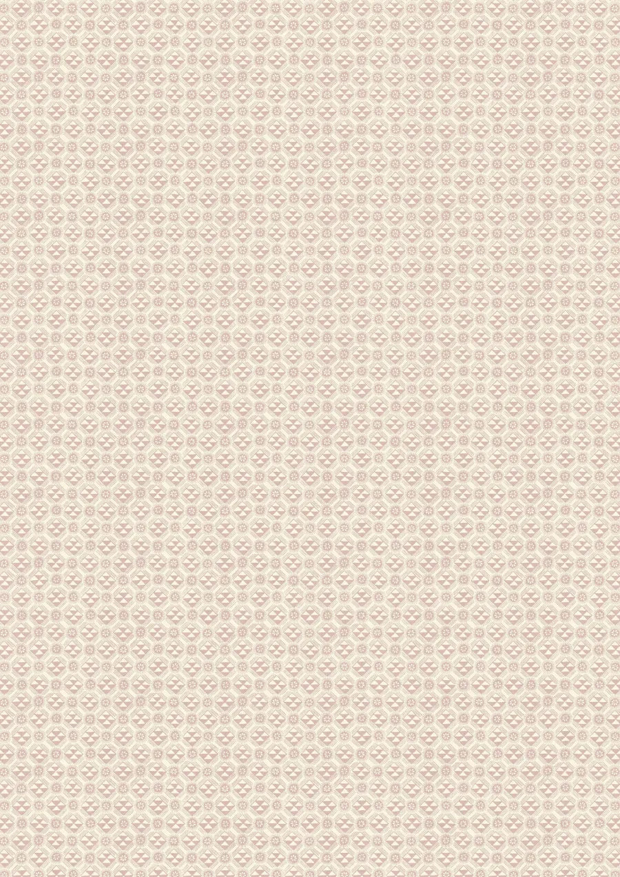Lewis & Wood Monochrome Rose Made to Measure Curtains – full width