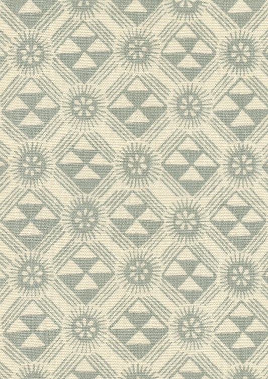 Lewis & Wood Monochrome Sea Holly Made to Measure Roman Blinds – fabric detail