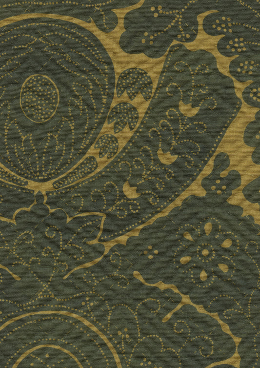 Lewis & Wood Nantes Overdye Black Inca Made to Measure Roman Blinds – fabric detail