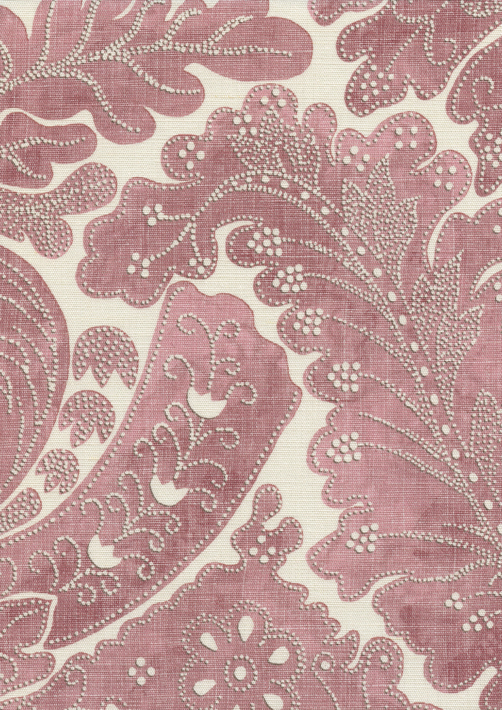 Lewis & Wood Nantessa Cerise Made to Measure Curtains – fabric detail