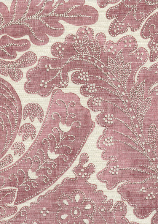 Lewis & Wood Nantessa Cerise Made to Measure Roman Blinds – fabric detail