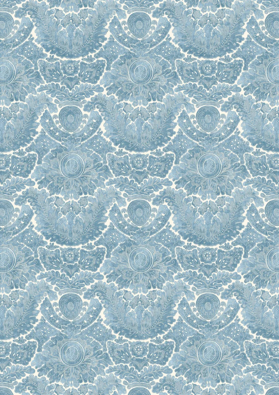 Lewis & Wood Nantessa Ciel Made to Measure Roman Blinds – full width