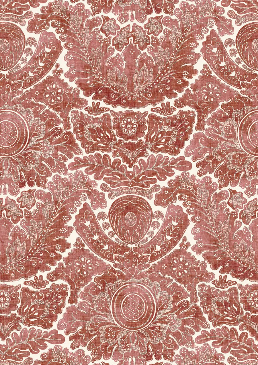 Lewis & Wood Nantessa Rhone Made to Measure Roman Blinds – close-up