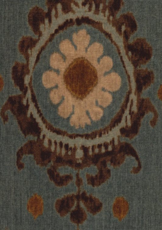 Lewis & Wood Nikita Marina Made to Measure Roman Blinds – fabric detail