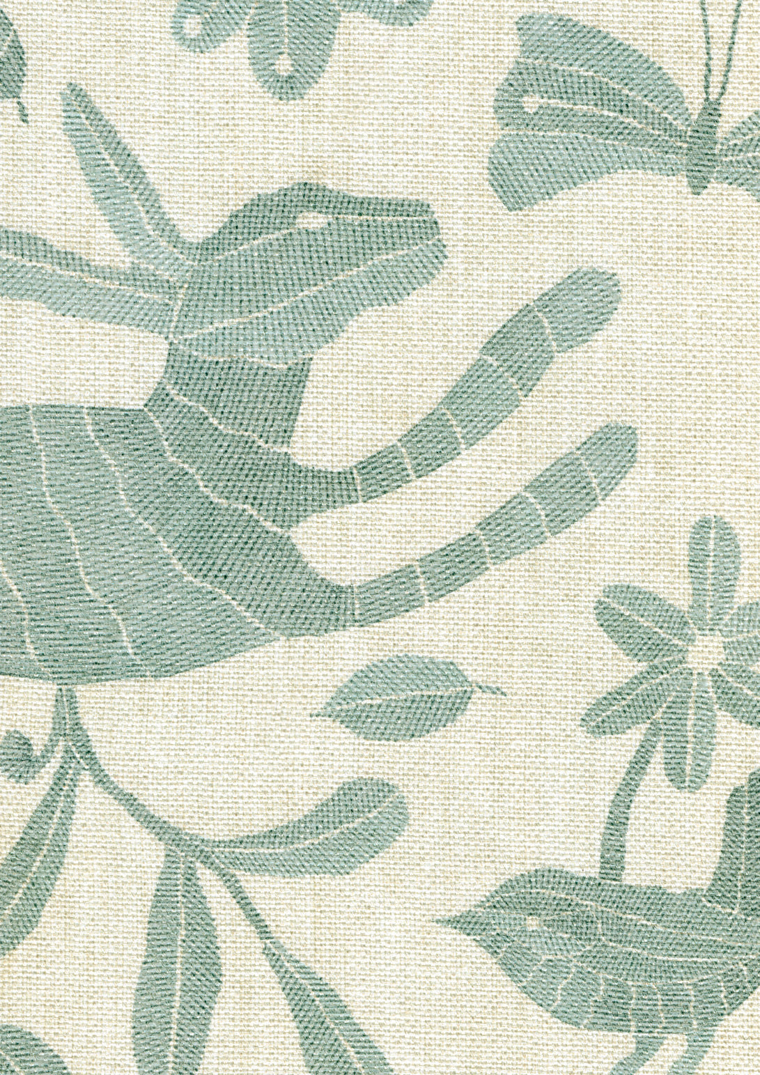 Lewis & Wood Otomi Thistledown Made to Measure Roman Blinds – fabric detail