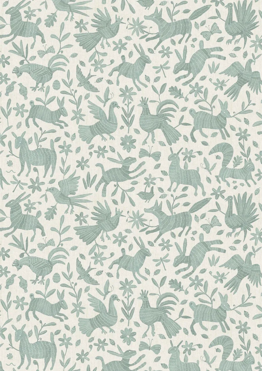 Lewis & Wood Otomi Thistledown Made to Measure Roman Blinds – full width
