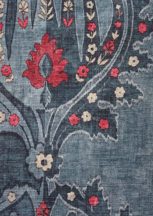 Lewis & Wood Otto Bosphorus Made to Measure Roman Blinds – fabric detail