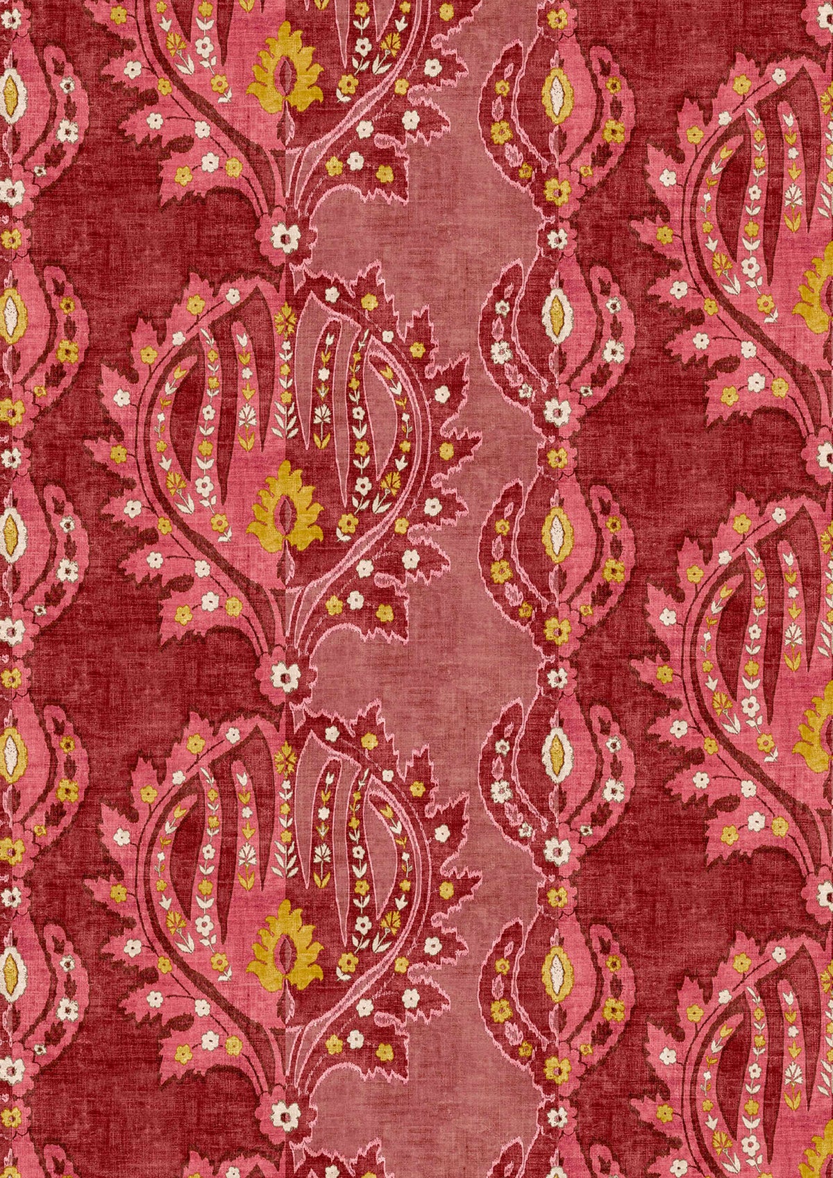 Lewis & Wood Otto Turkish Rose Made to Measure Curtains – close-up