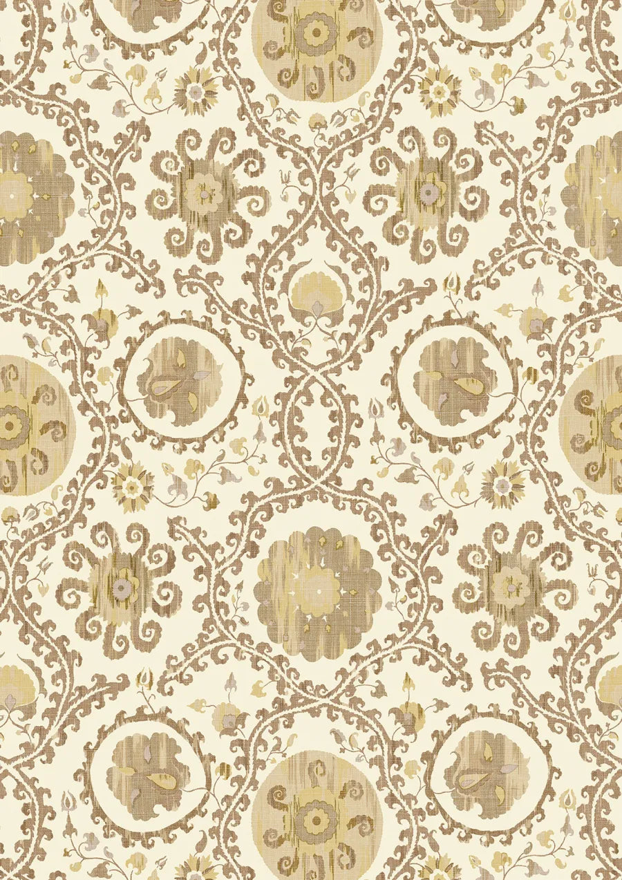 Lewis & Wood Oxus Corn Made to Measure Roman Blinds – close-up