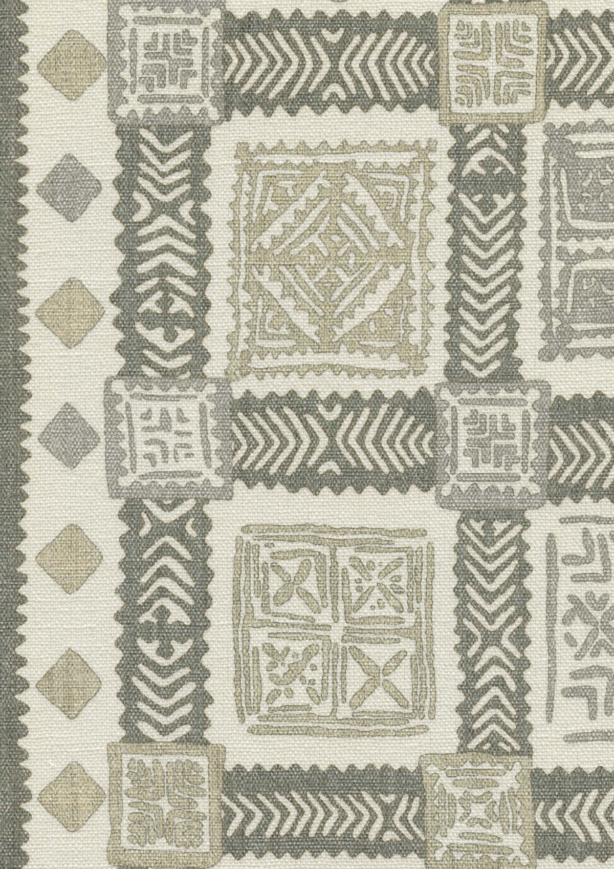 Lewis & Wood Palmyra Balsa Brown Made to Measure Curtains – fabric detail