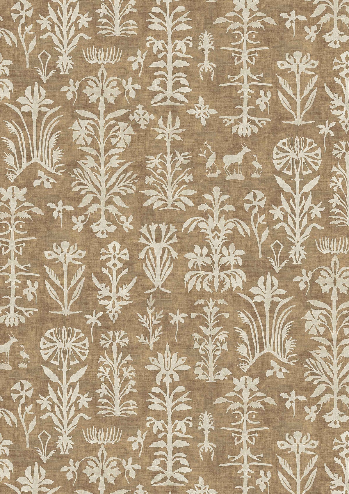 Lewis & Wood Papyrus Desert Sand Made to Measure Roman Blinds – close-up