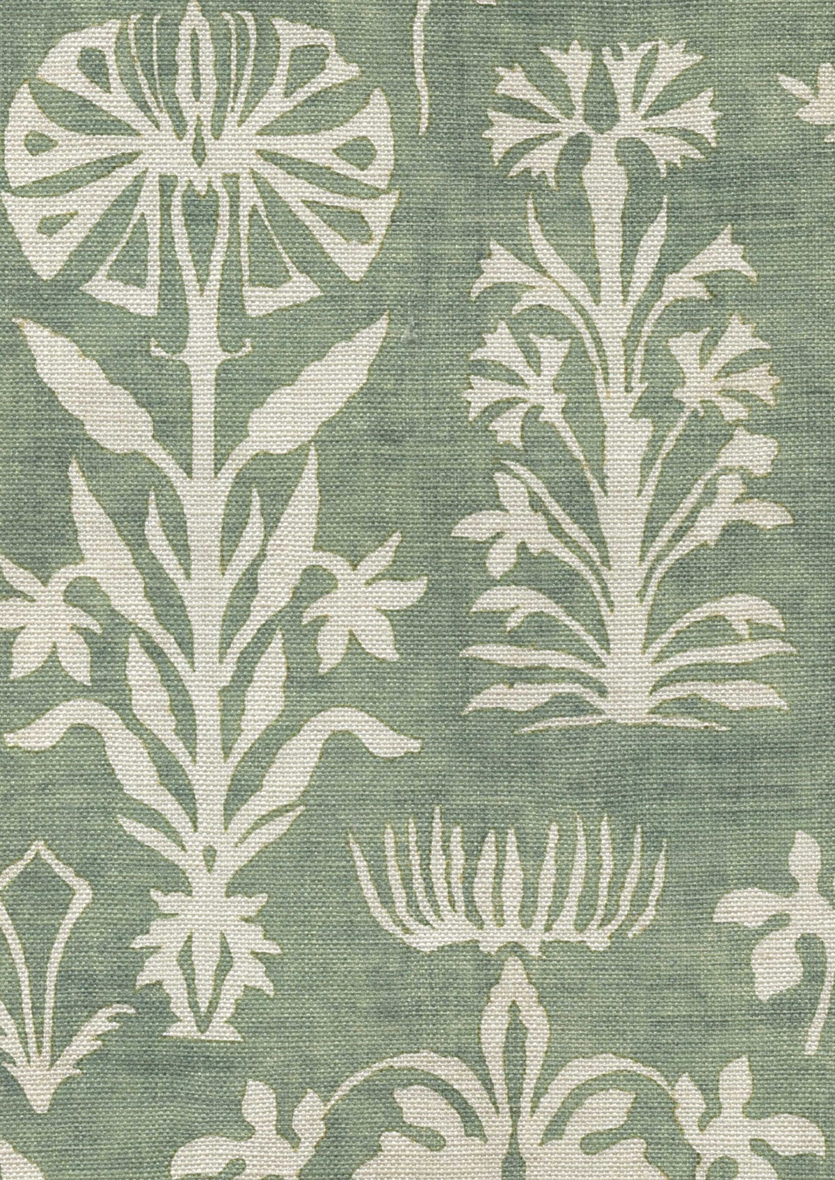 Lewis & Wood Papyrus Malachite Made to Measure Curtains – fabric detail