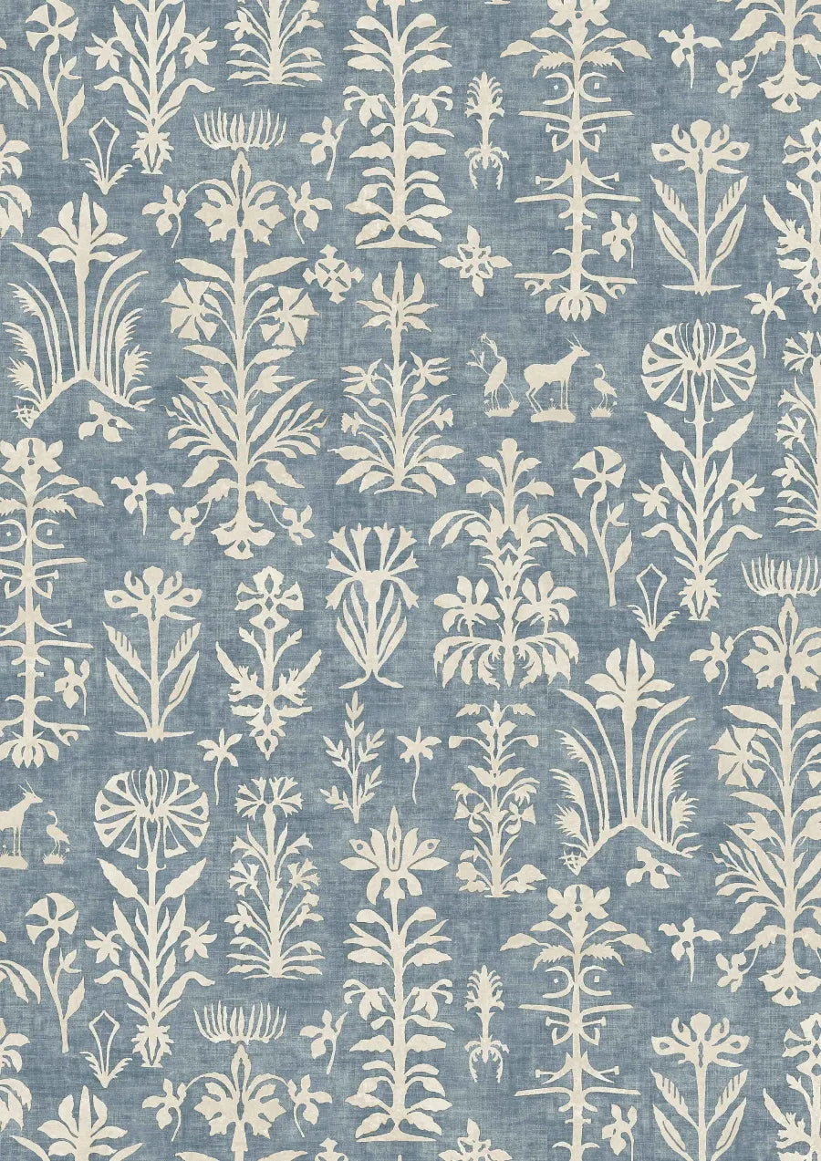 Lewis & Wood Papyrus Moonstone Made to Measure Curtains – close-up