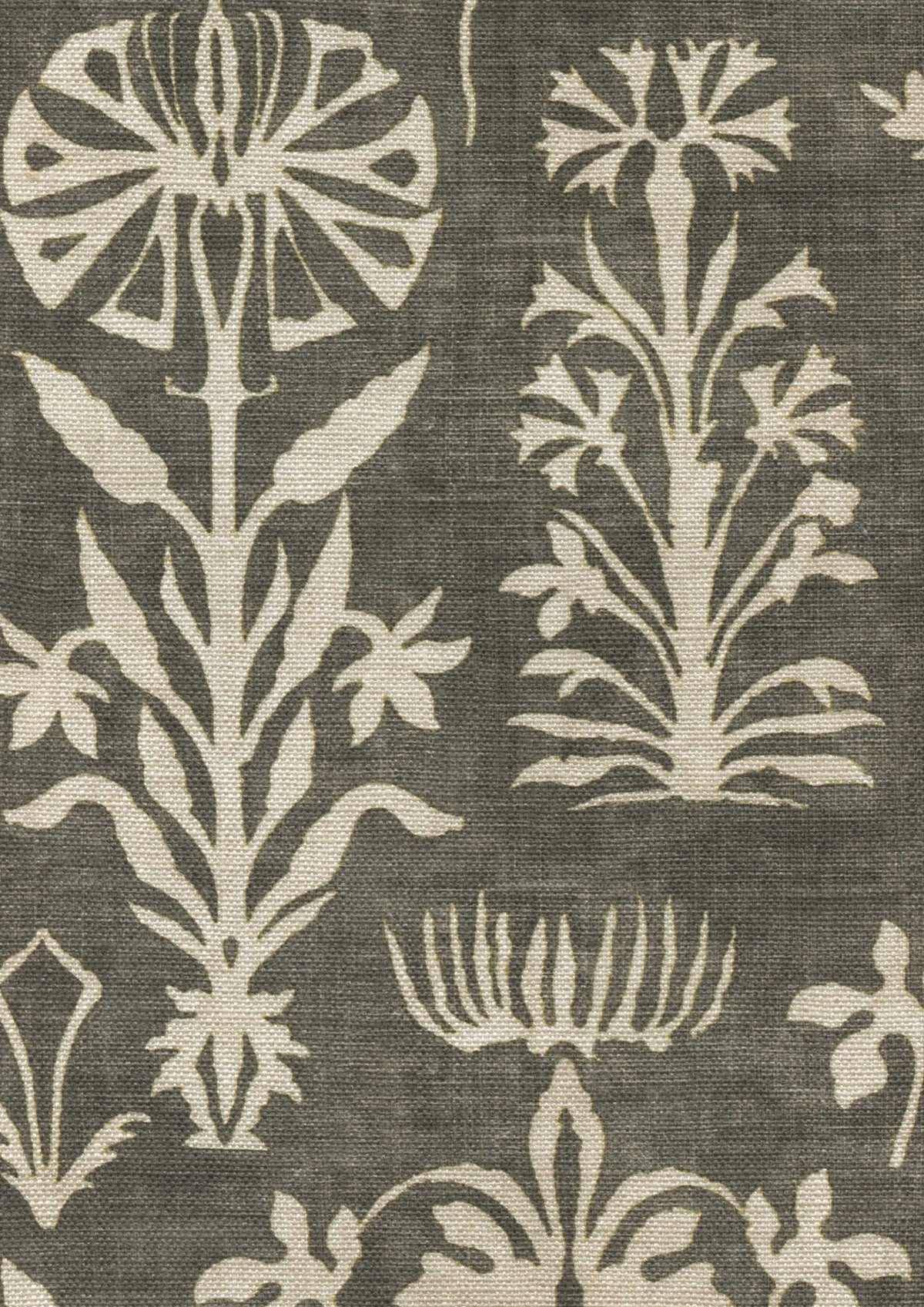 Lewis & Wood Papyrus Nero Made to Measure Curtains – fabric detail