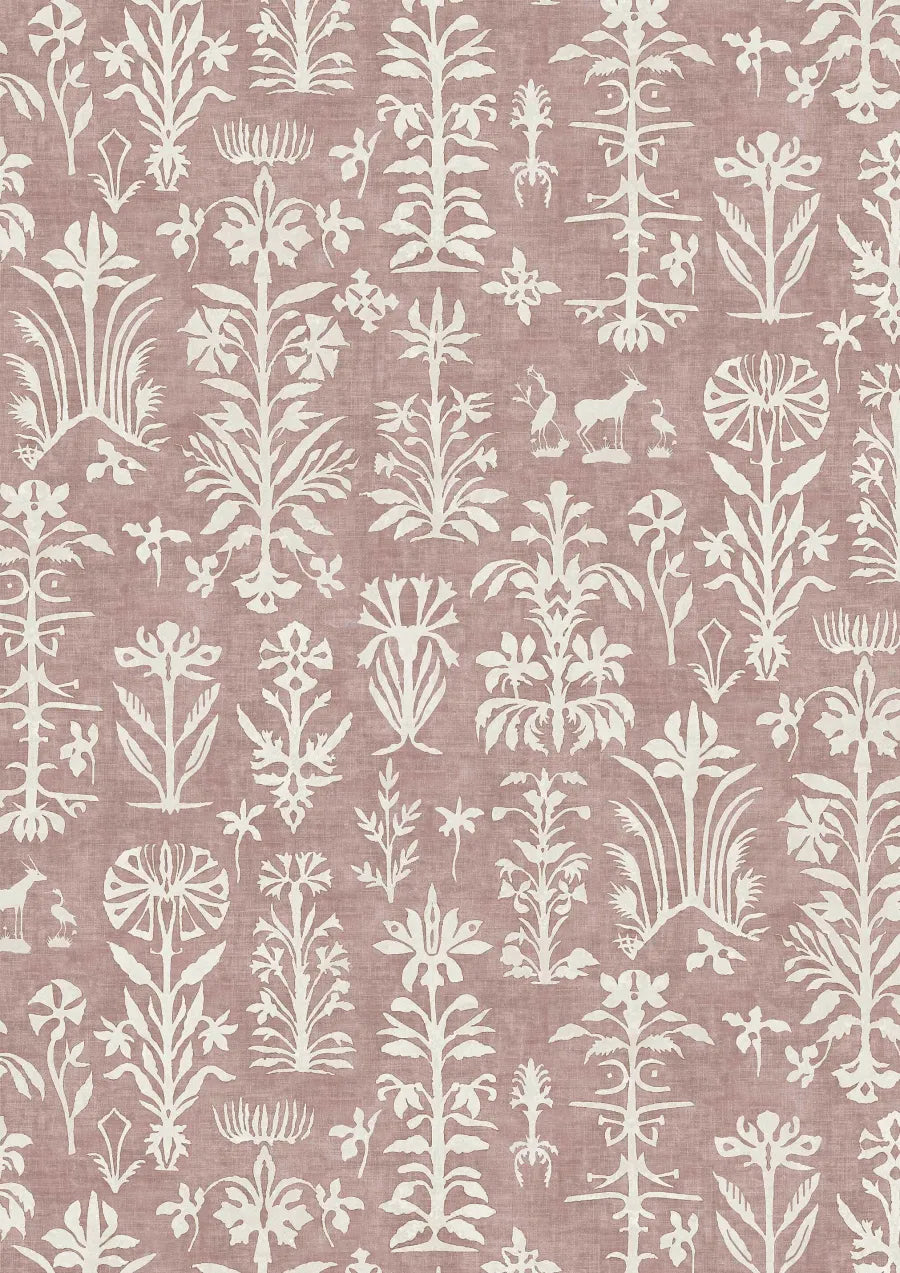 Lewis & Wood Papyrus Rosewater Made to Measure Curtains – close-up