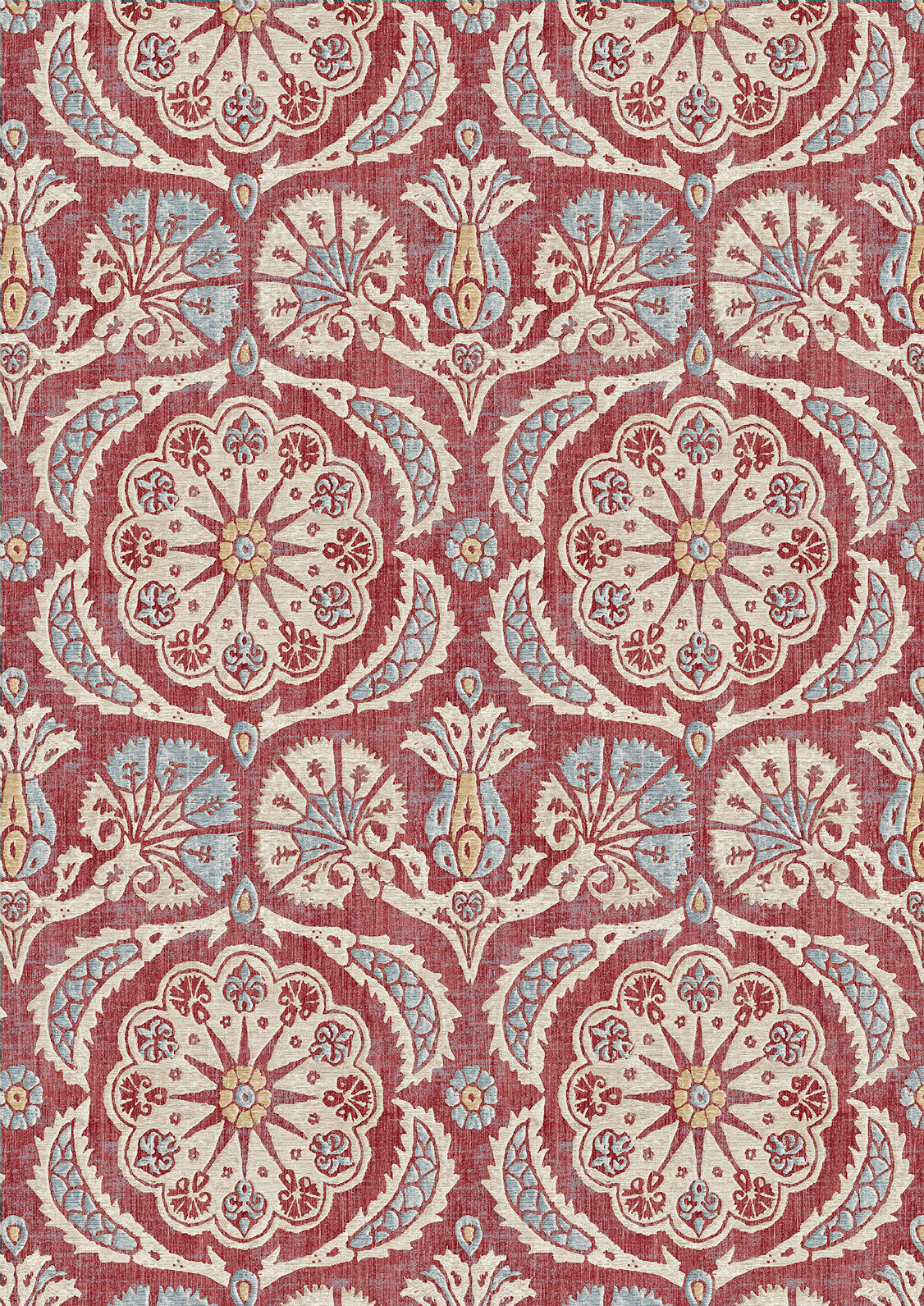 Lewis & Wood Pasha Carnation Made to Measure Curtains – close-up