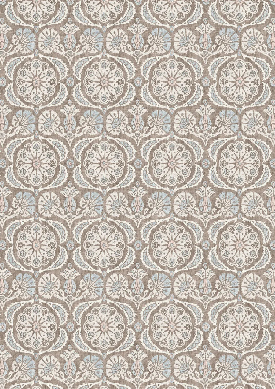Lewis & Wood Pasha Sugar Almond Made to Measure Roman Blinds – full width