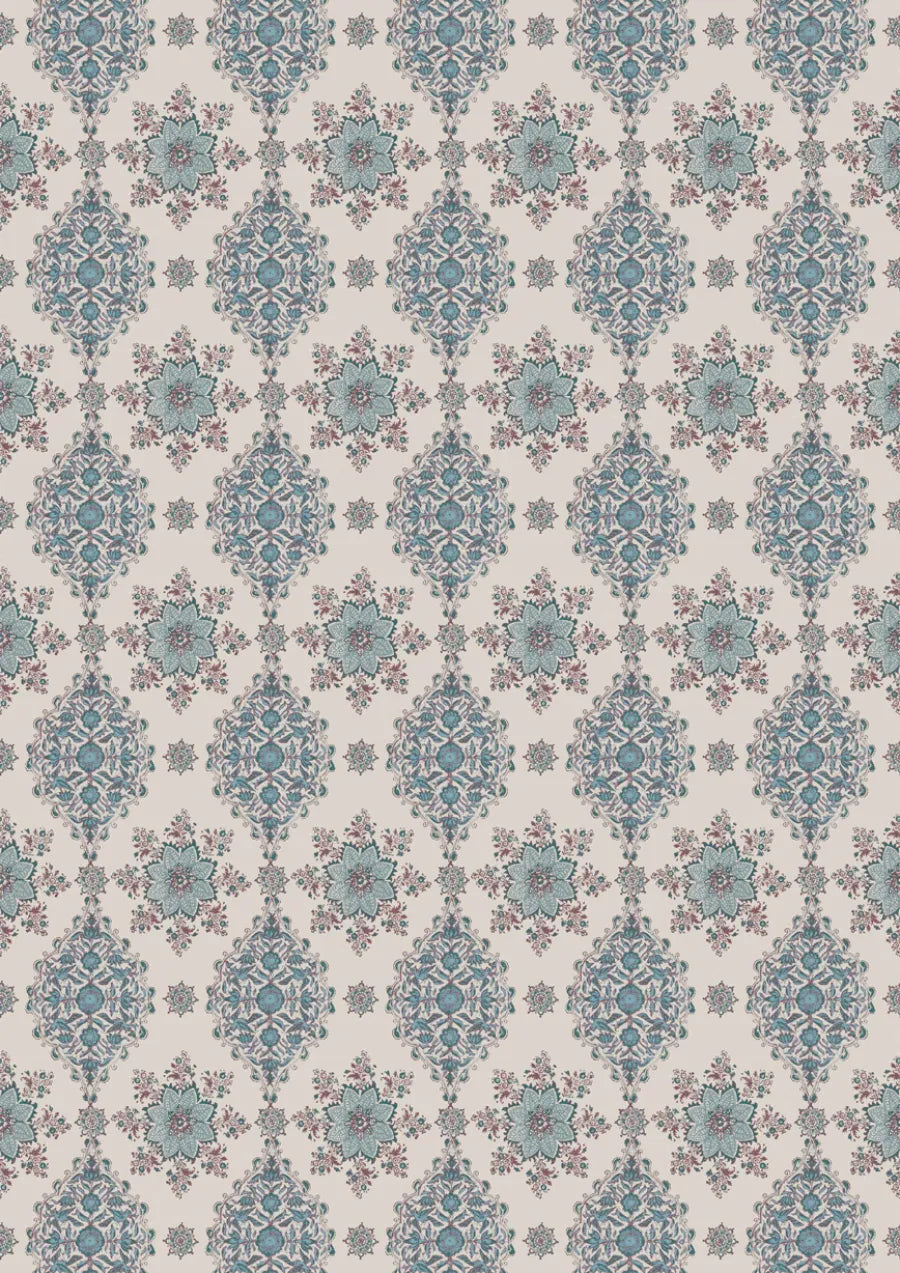 Lewis & Wood Pashmina Peacock Made to Measure Curtains – full width