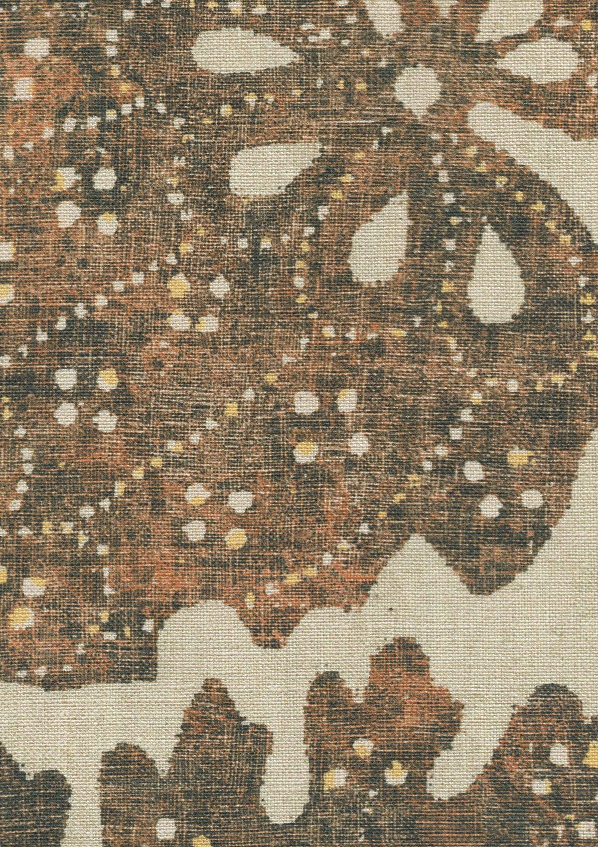 Lewis & Wood Pomegranate Amber Made to Measure Roman Blinds – fabric detail
