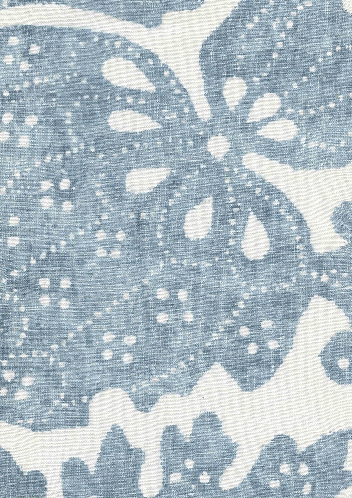 Lewis & Wood Pomegranate Fresco Sky Made to Measure Roman Blinds – fabric detail