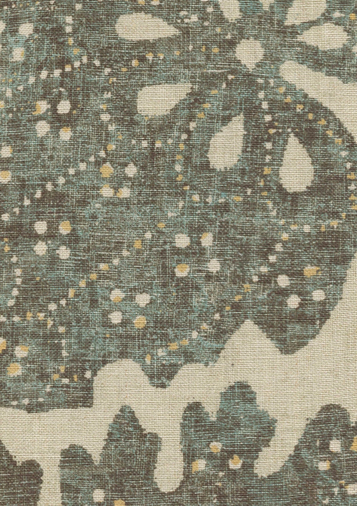 Lewis & Wood Pomegranate Verdigris Made to Measure Curtains – fabric detail