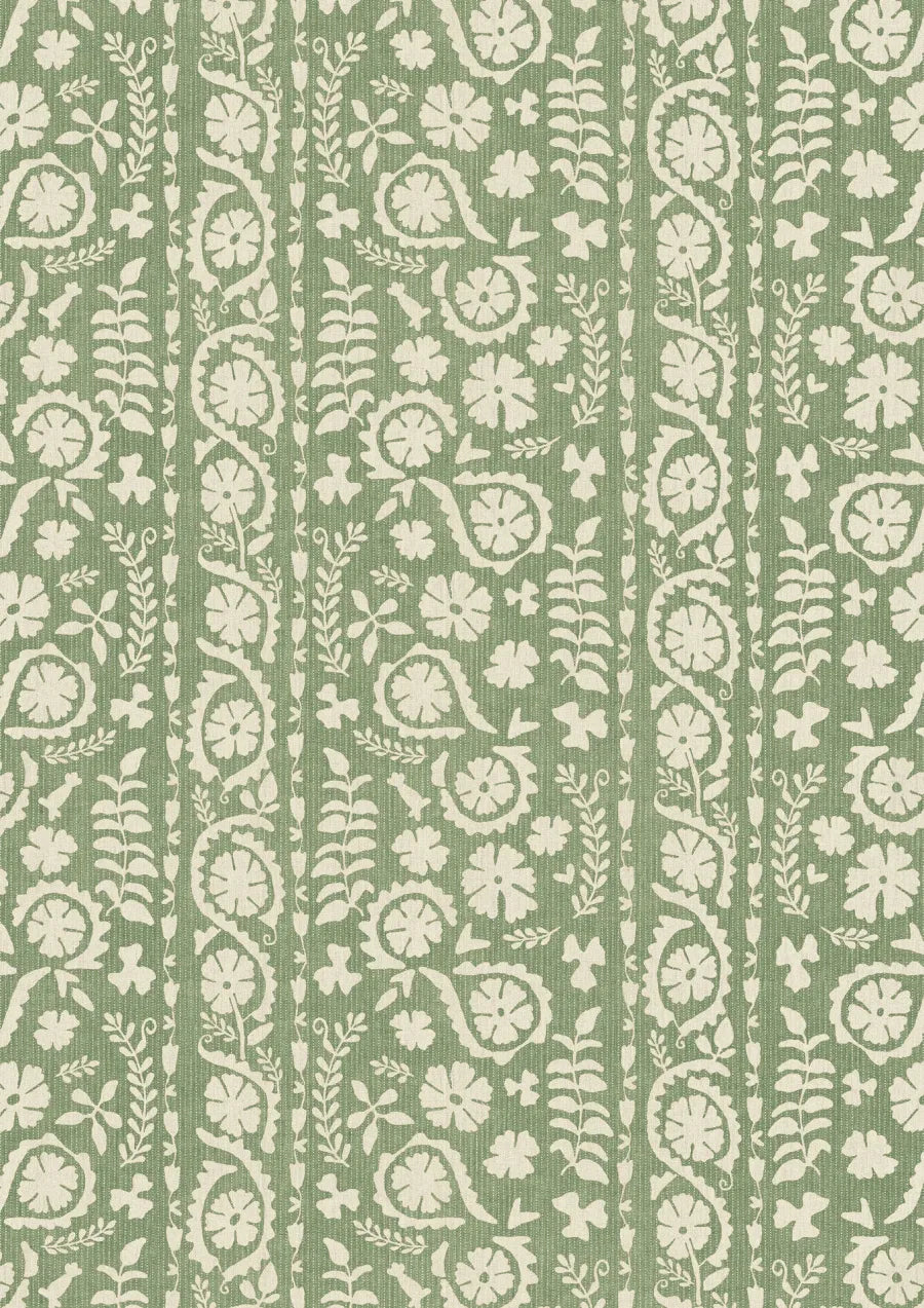 Lewis & Wood Rosetta Fern Made to Measure Roman Blinds – full width