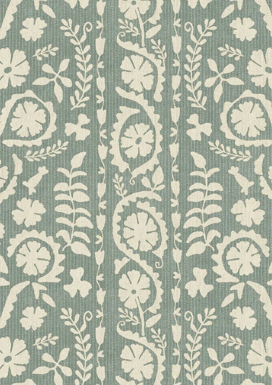 Lewis & Wood Rosetta Mineral Made to Measure Roman Blinds – close-up